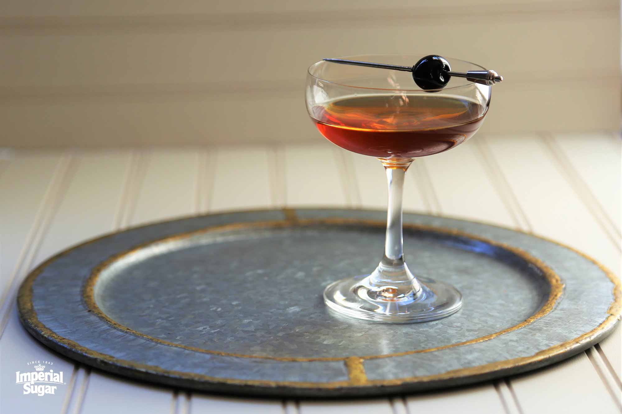 Bourbon Manhattan Cocktail Recipe - A Communal Table