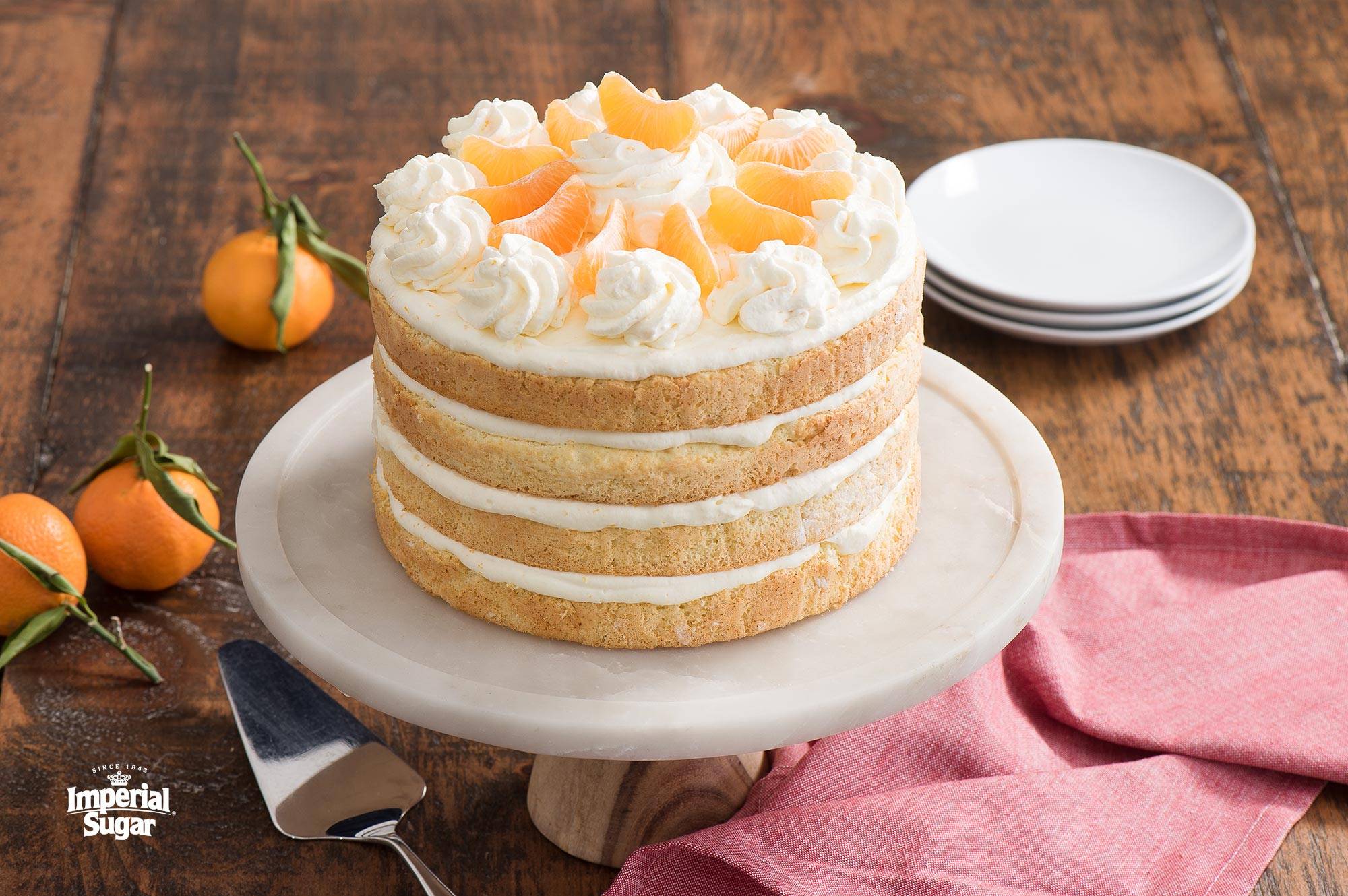 Sunkist Ten Orange Creamsicle Poke Cake - The Vintage Modern Wife