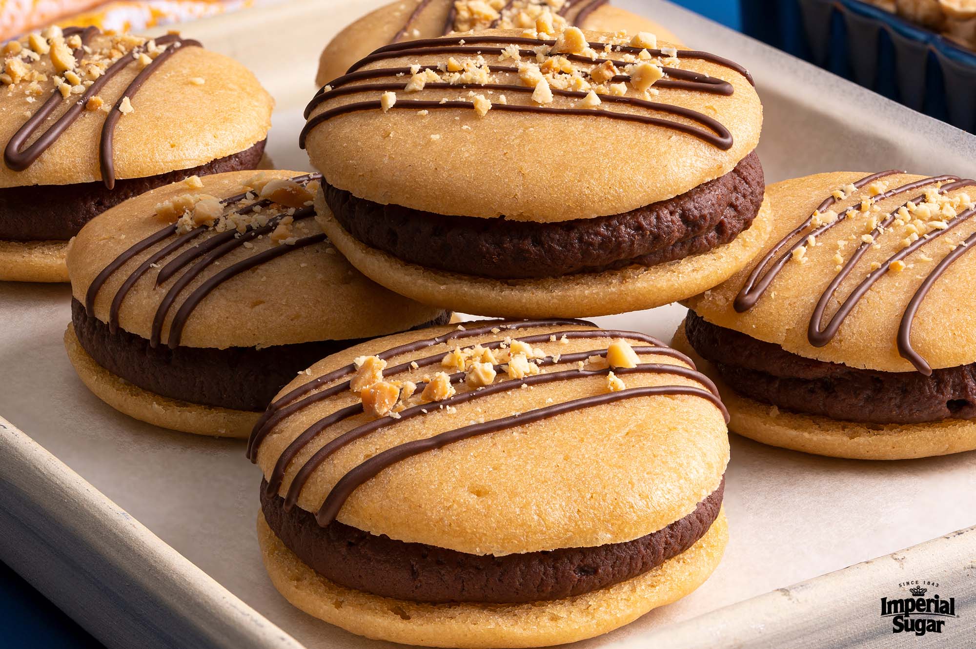 Chocolate Peanut Butter Whoopie Pie (4-Pack)