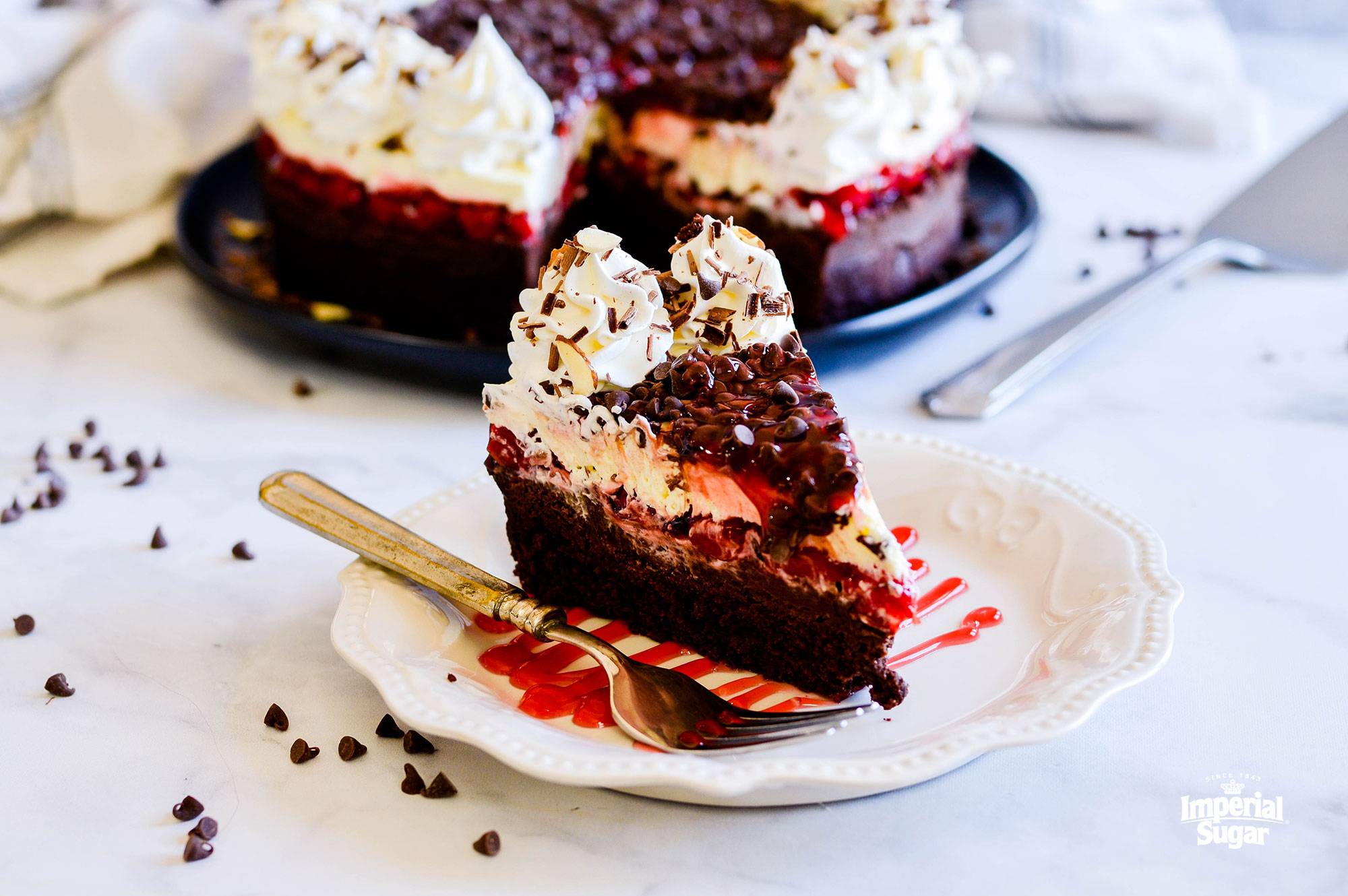 EGGLESS BLACK FOREST TORTE The Cheesecake Shop