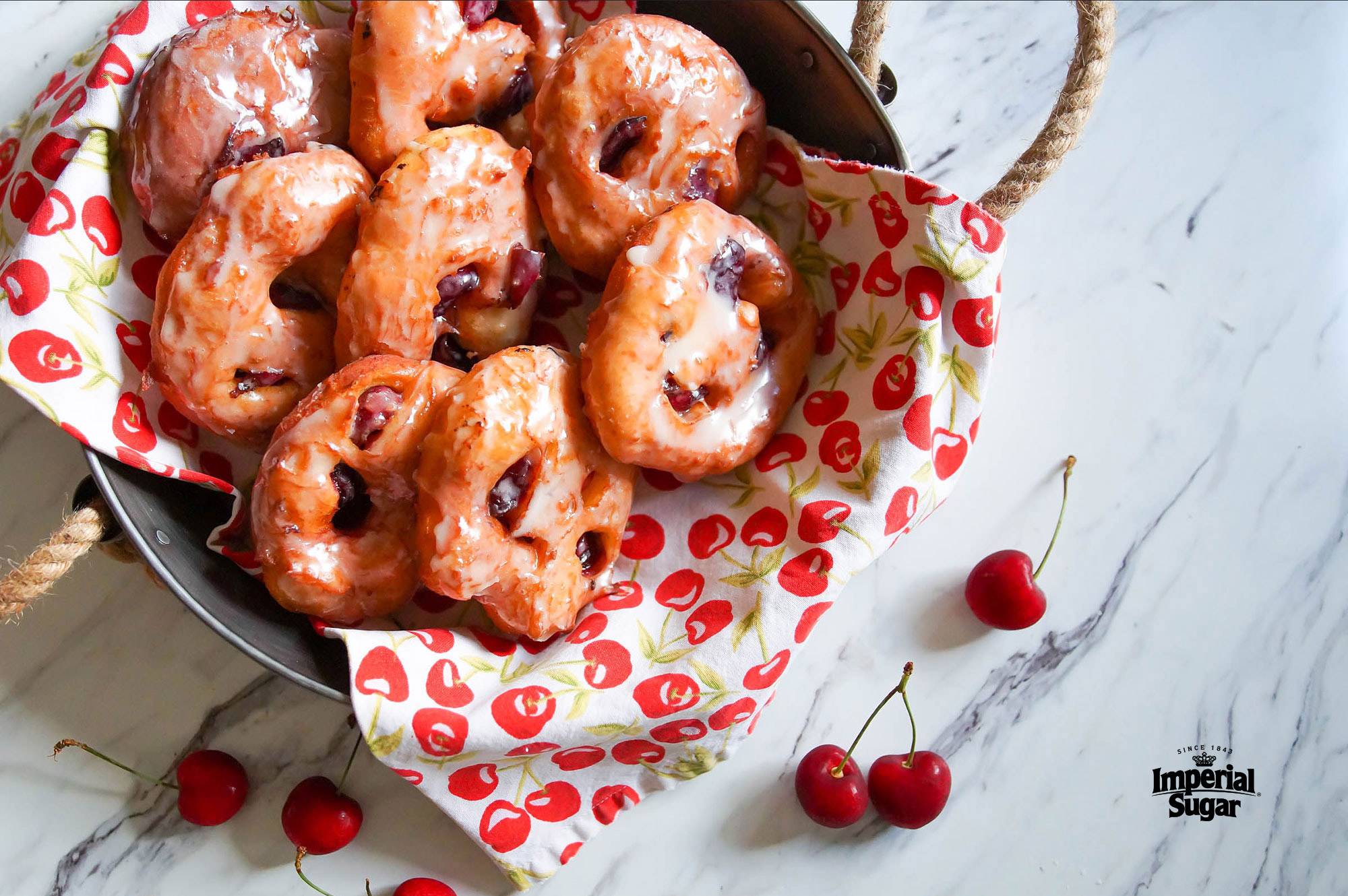 Cherry Fritters | Imperial Sugar