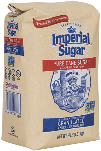 Extra Fine Granulated Pure Cane Sugar Bag | Imperial Sugar