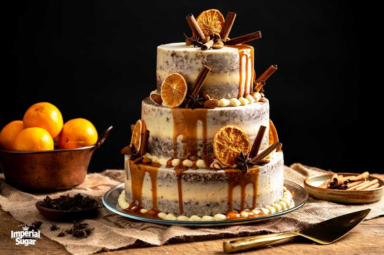 Romantic Raptures - 5 kgs Fresh Cream Cake (3 Tier) to  Hyderabad,Chennai,Banglore,India