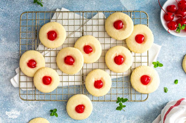 chocolate cherry almond cookies