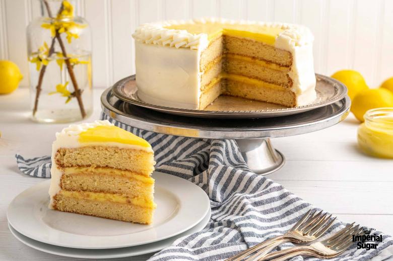 Lemon Layer Naked Cake with Truvia® Sweet Complete®… | Truvía®