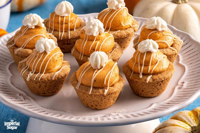 Pumpkin Cheesecake Cookie Cups Imperial 