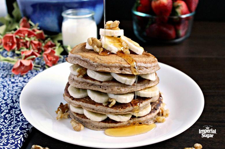 Banana Nut Bread Buttermilk Pancakes Imperial Sugar