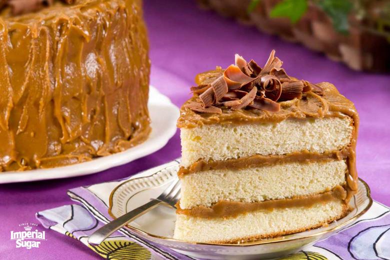 salted caramel layer cake - Bake Love Give