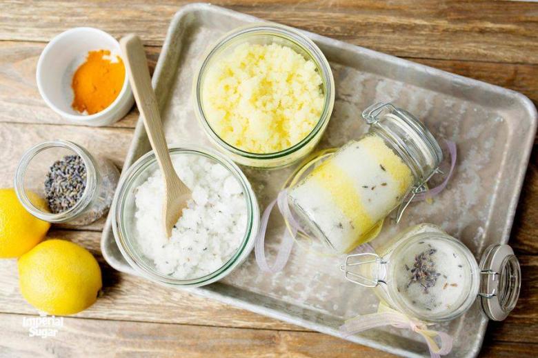 Lemon Lavender Sugar Scrub Recipe: How to Use a Sugar Scrub in 5 Areas