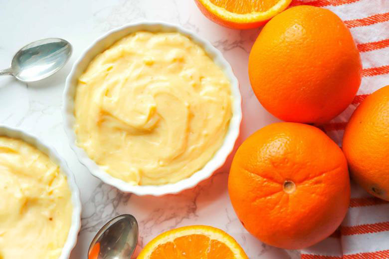 Orange Custard