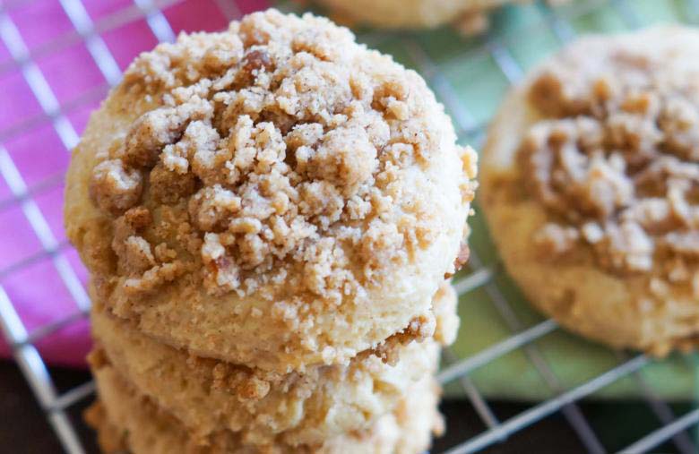 Cream Cheese Coffee Cake Cookies