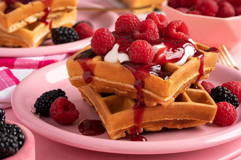 Sour Cream Waffles