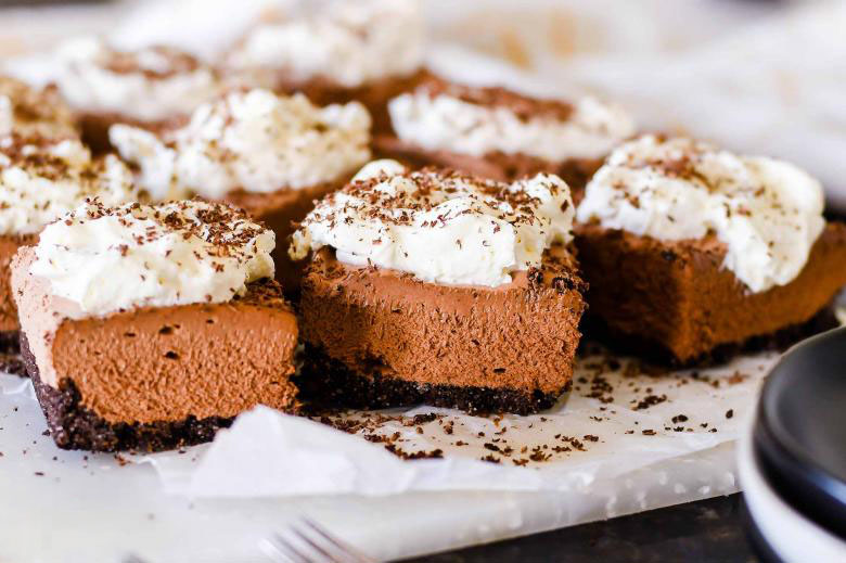 French Silk Pie Bars