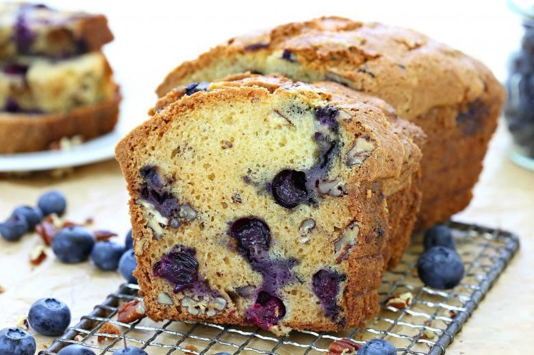 Pecan Blueberry Bread